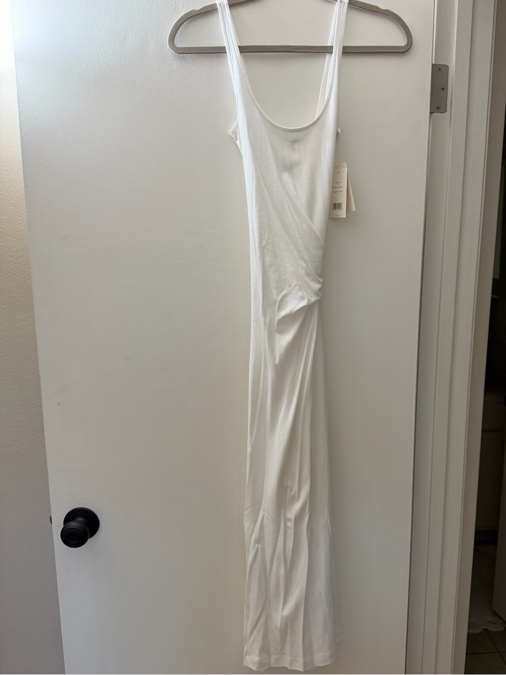 Vince New w Tags White Sleeveless Tank Wrap Dress